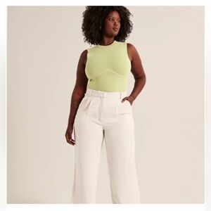 ❤️Abercrombie & fitch Underbust Corset Crew Tank